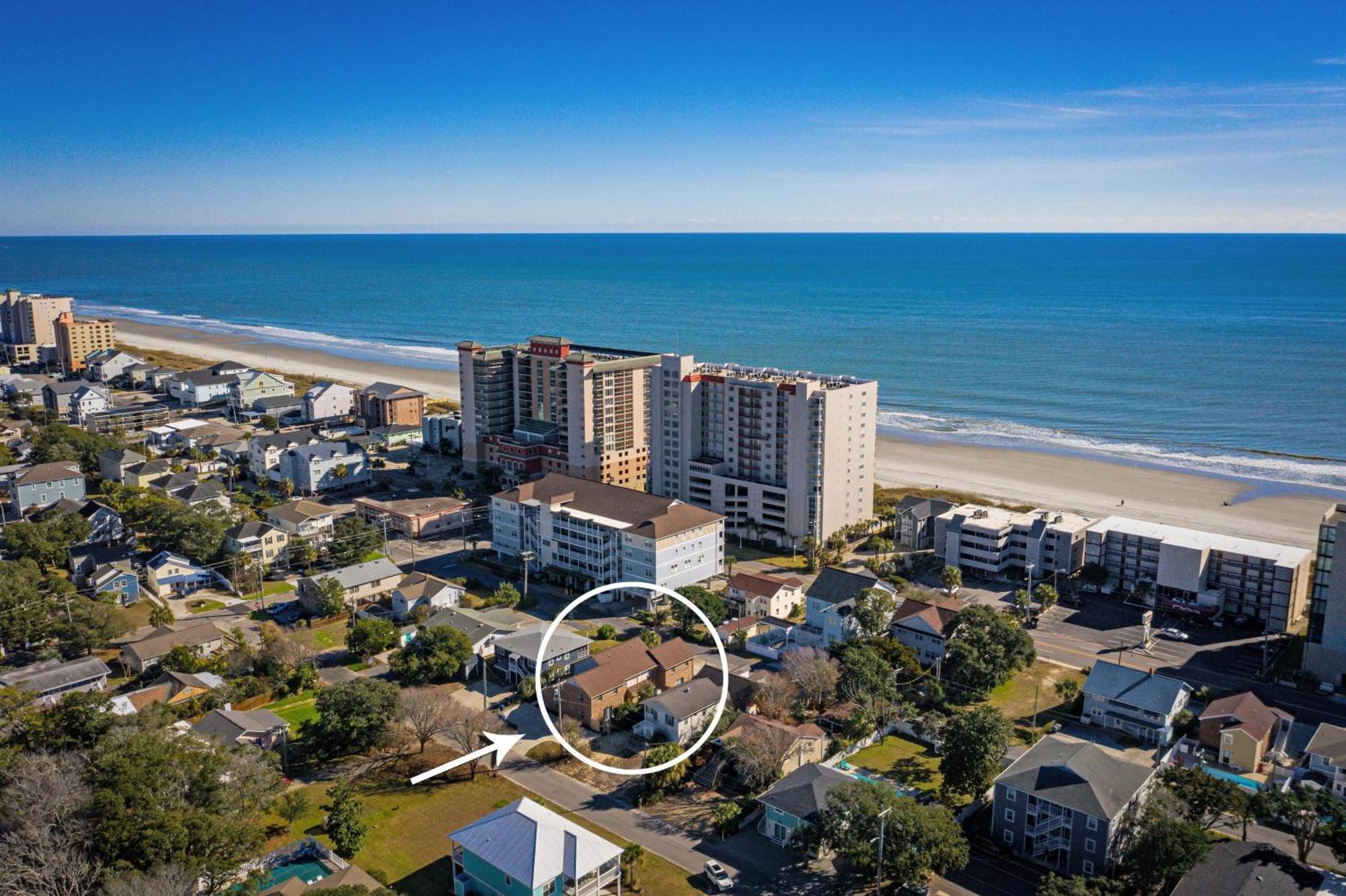 הוילה מירטל ביץ' 1408 Perrin Dr, Unit D - Ocean Walk Sleeps 8 מראה חיצוני תמונה